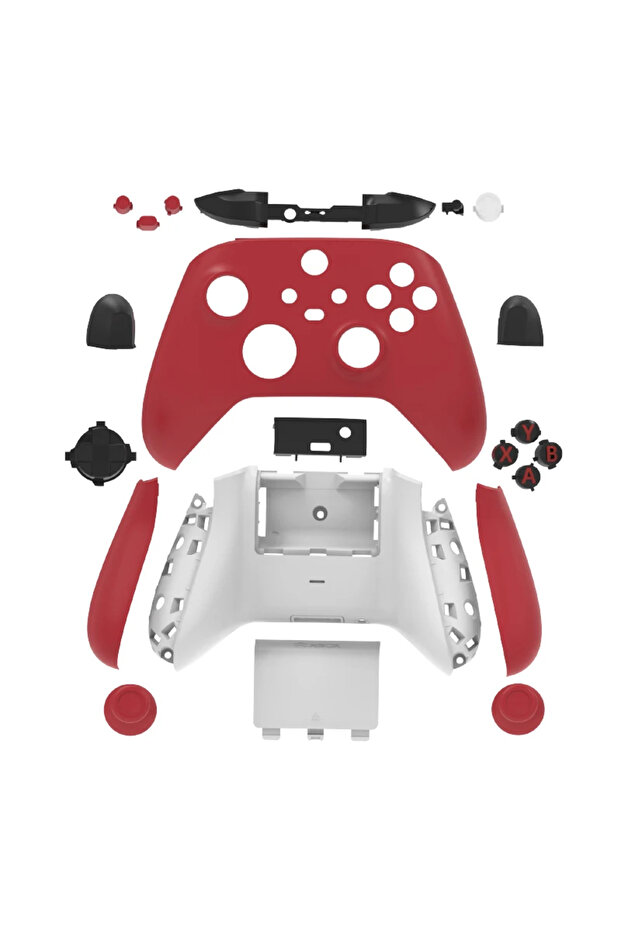 06 DATA FROG غطاء كامل لمجموعة أجزاء بديلة لغطاء الجزء الخلفي لجهاز Xbox Series S لجهاز Xbox Seri