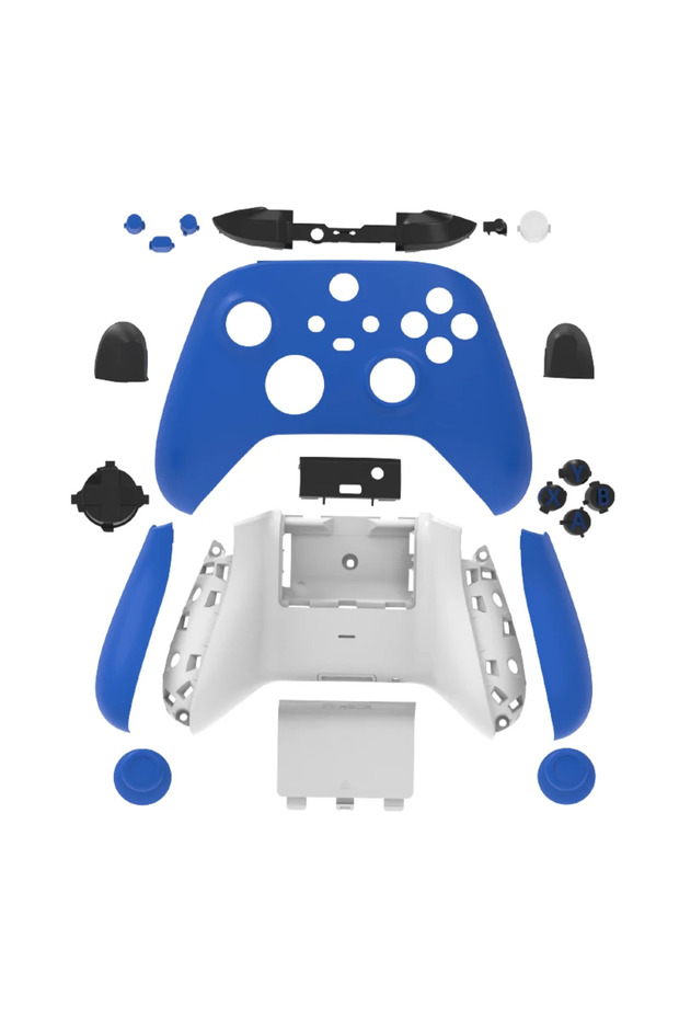 03 DATA FROG غطاء كامل لمجموعة أجزاء بديلة لغطاء الجزء الخلفي لجهاز Xbox Series S لجهاز Xbox Seri