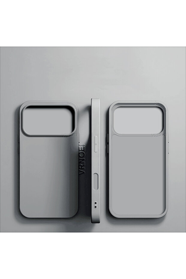 جراب iPhone 17 Pro Max رمادي لهاتف iPhone 17 Pro Max جراب هاتف مطور لهاتف iPhone 11 12 13 14 15 16 Pro
