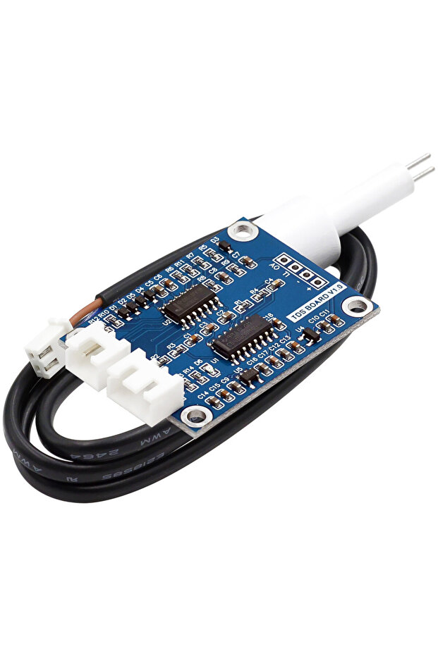 TDS Sensor Module Dissolved Solids Analog Signal Soluble Solid Water Quality Detection DS18B20 Te...