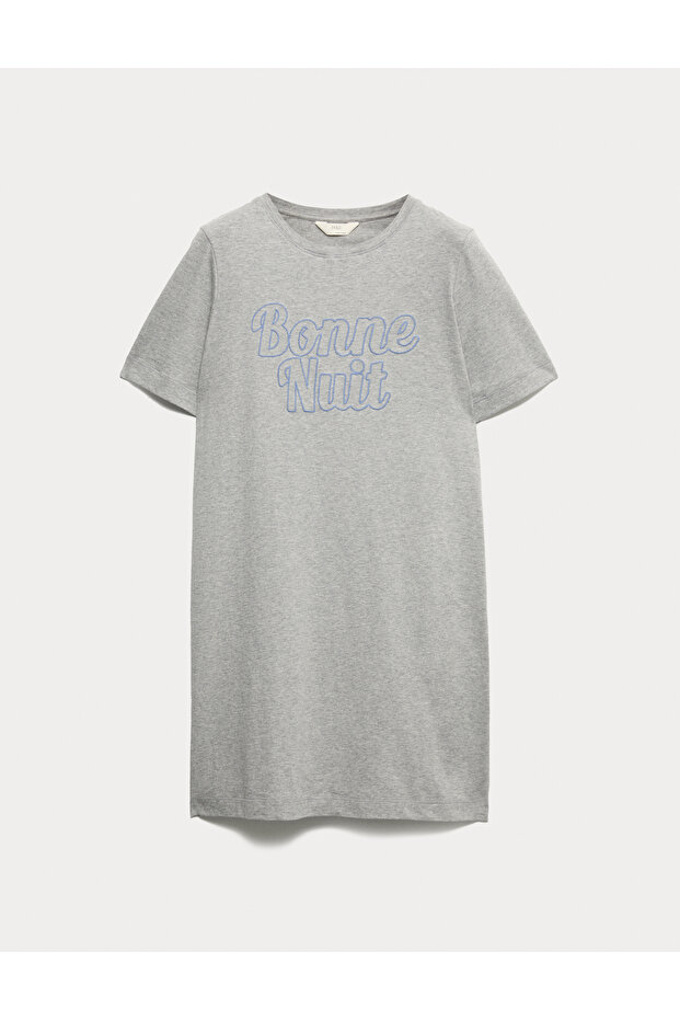 Cool Comfort Sloganlı Gecelik - 2