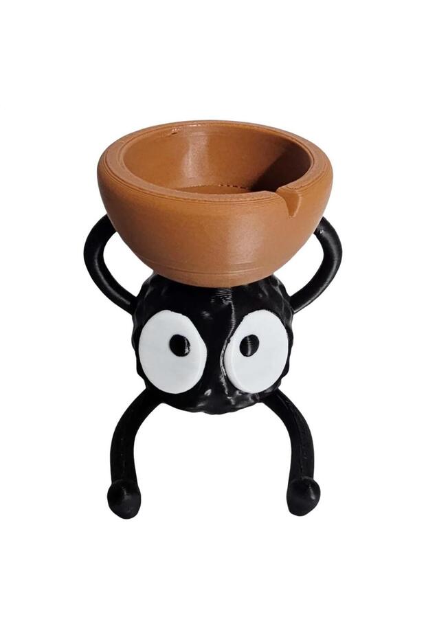 AS SHOW Cute Candlestick Holder Tea Light Candle Holder Briquette 3D Printed Candlestick Stand Cute