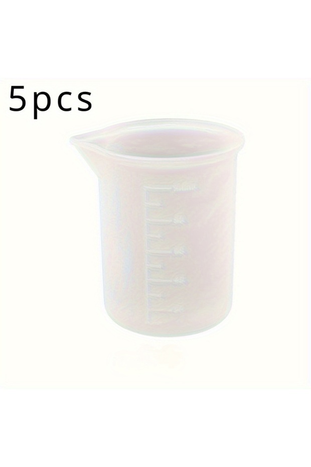 5pcs 5pcs, Measuring Cup, Silicone Liquid Measuring Cups,Kitchen Liquid Measuring Cups,Multifunction