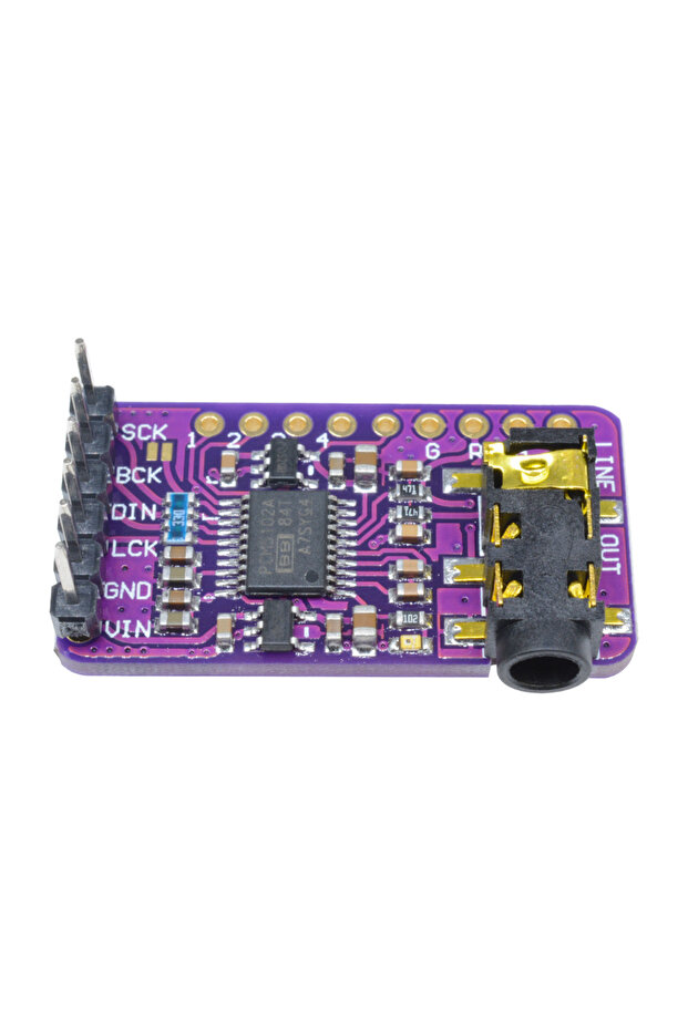 وحدة مشغل فك التشفير الرقمي إلى التناظري PCM5102 PCM5102 واجهة 5 فولت PCM5102A لـ Raspberry Pi I2S تنسيق pHAT Boa - 1