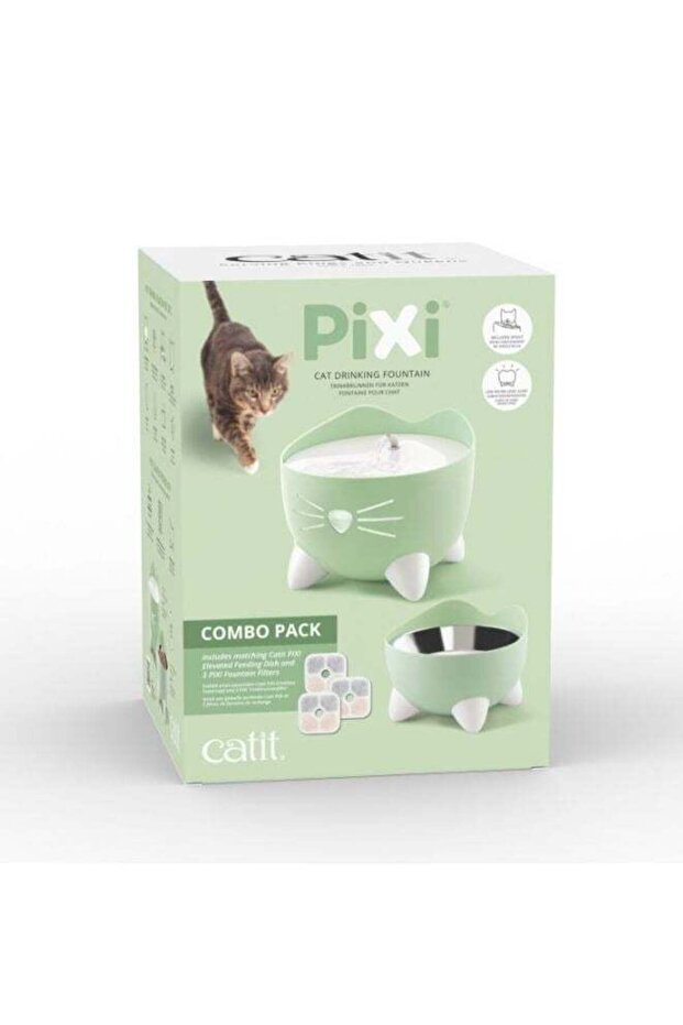 PIXI Drinking Fountain Combo Pack - Green