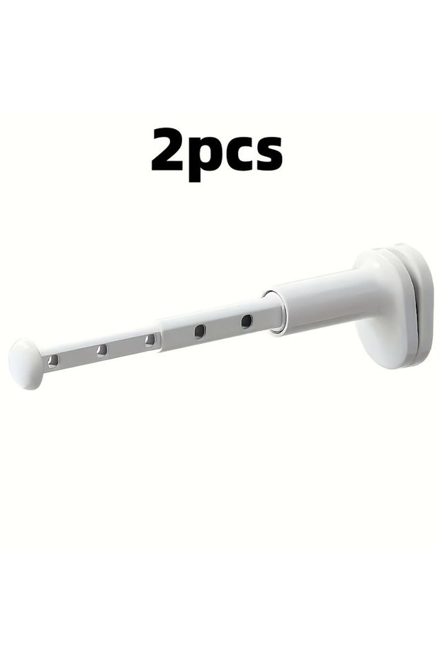 2 Pcs 1/2pcs Thickened Extended Folding Hanger Portable for Business Travel Outdoor Telescopic Cloth