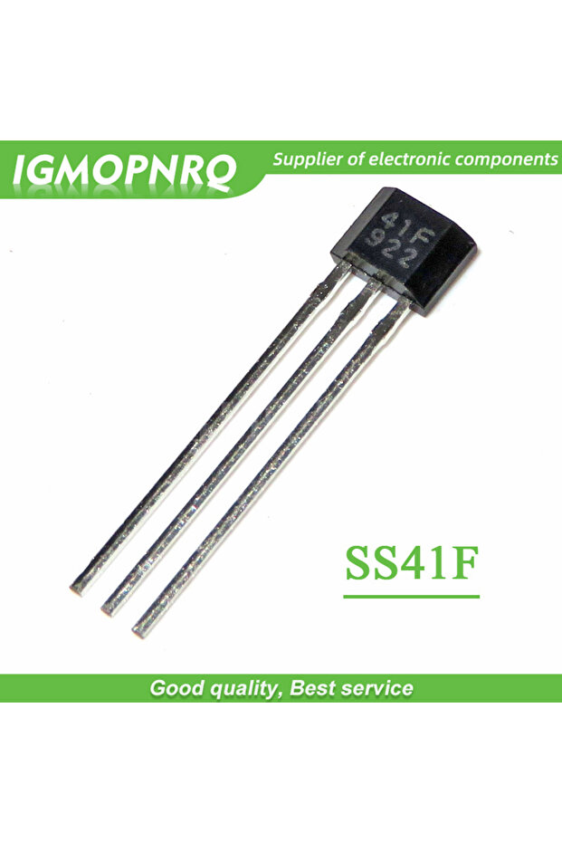 100 قطعة/الوحدة 41F/ 0H41 / SH41 / SS41F/ S41 TO-92 مستشعر عنصر هول ثنائي القطب مستشعر المحرك جديد أصلي