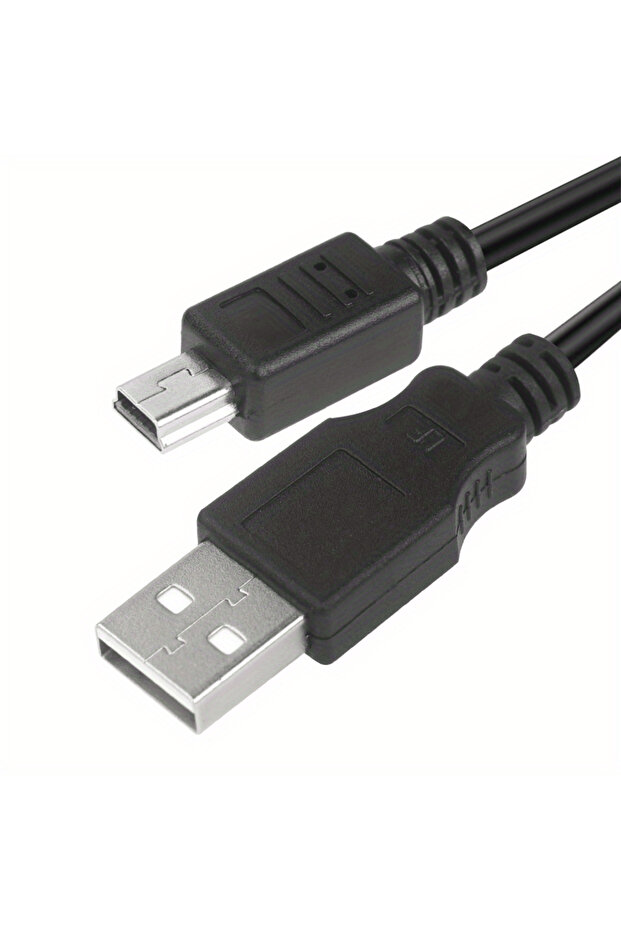 كابل USB صغير بطول 0.5 متر، كابل شحن سريع للبيانات بخمسة دبابيس من نوع Mini-B، مناسب لمشغل MP3 وجهاز Nuvi GPS