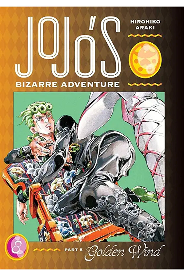 JoJo's Bizarre Adventure: Part 5-Golden Wind, Vol. 8 (8)