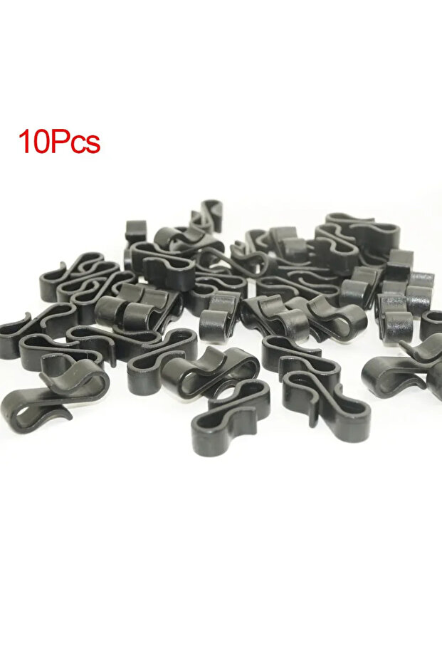10Pcs 10/20/50pcs/PACK S Shaped Hook Gutter Hooks Heavy Duty Clips New Year Christmas Party Fairy Li