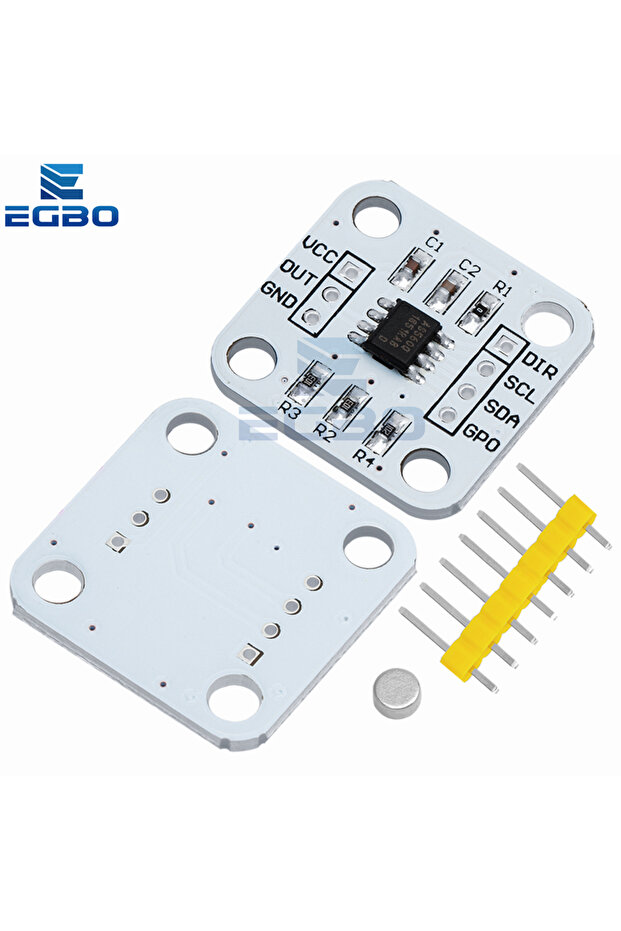 AS5600 Magnetic Angle Encoder Sensor Module 12-Bit High Precision Non- Position Sensor wit... - 4