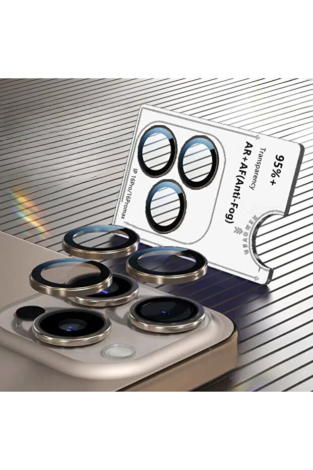 Silver 14Promax or 14Pro 1Pc Lens Film For Iphone 16 Lens Glass Film IPhone 15 Pro Max Camera Protec