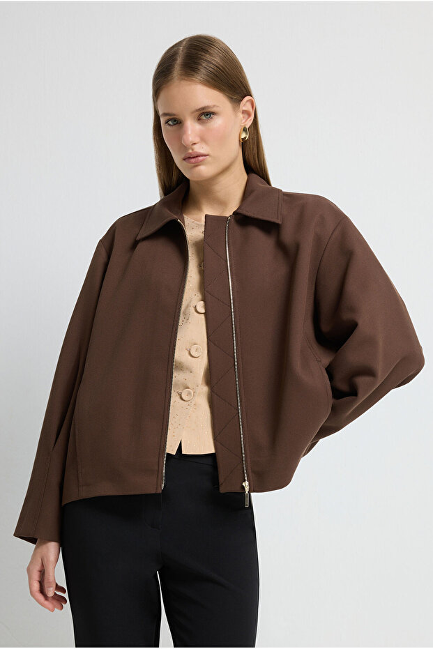 Fermuarlı Ceket - 1