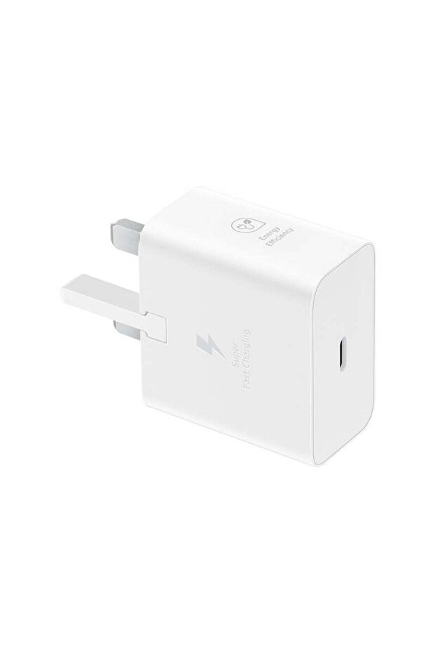 25W Power Adapter (With 1m Cable) - White - 1