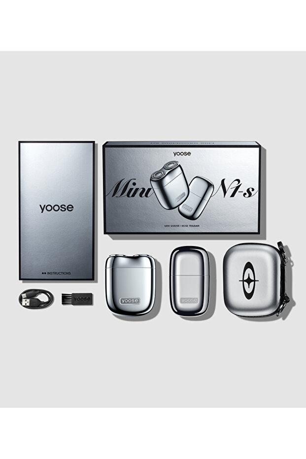 Yoose Bakım Seti Mini 2.0 Tıraş Makinesi ve Burun Kılı Kesme Makinesi