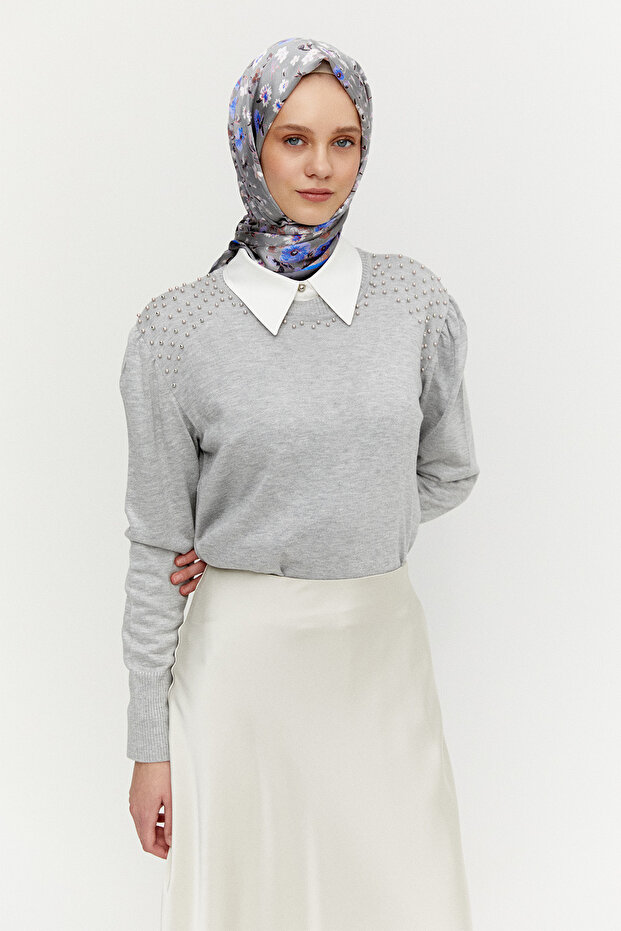 İncili Triko Tunik - 3