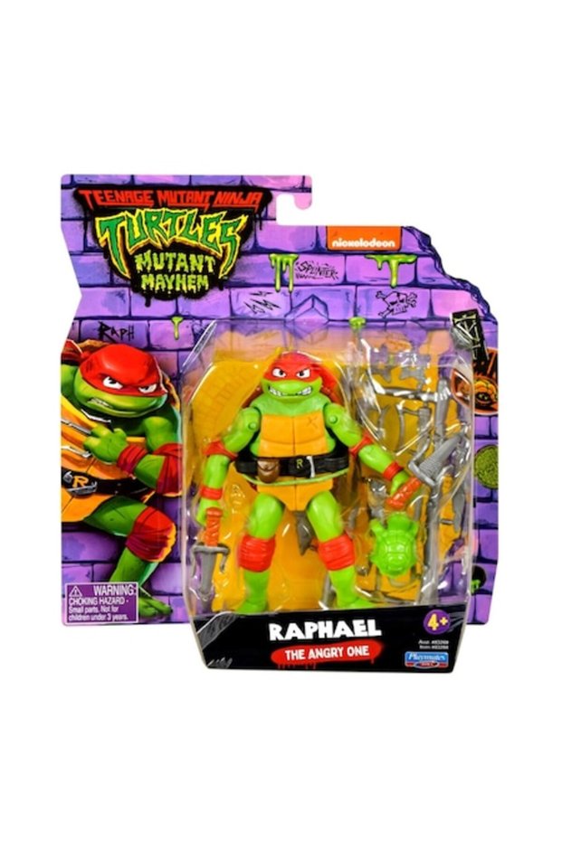 Turtles Mutant Mayhem Shell Spin Raph 12cm