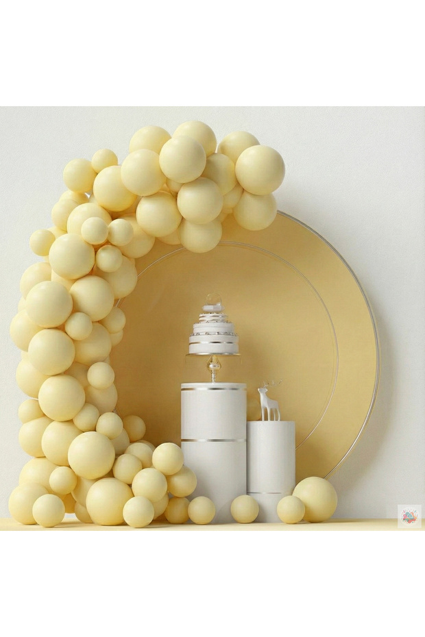 Macaron Balloon Chain 75 Pieces - 1