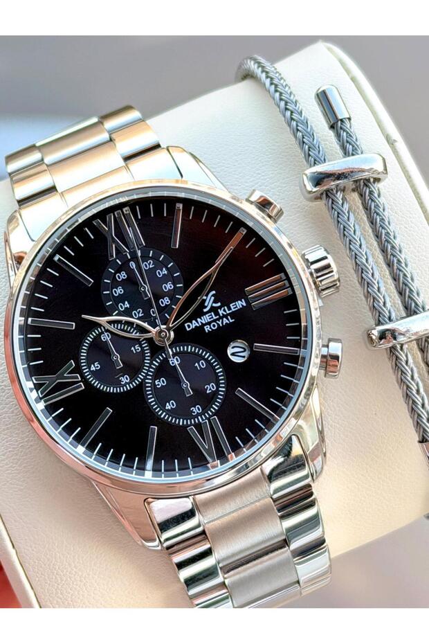 Italian Design Bracelet Gift 2 Years Warranty 3 Atm Men's Wristwatch K.Kn.10984.2