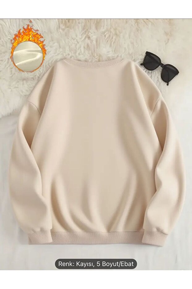 Men's Solid Basic Circular Neck Sweatshirt - 3