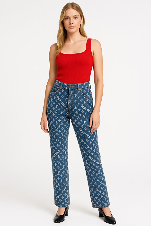 Kadın Kot Pantolon - 1