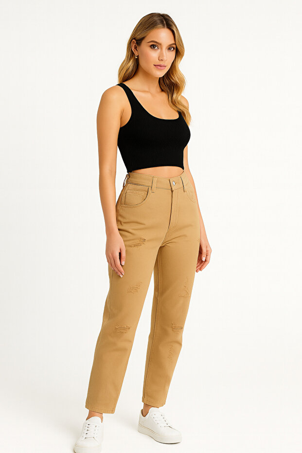 Kadın Pantolon Denim - 2