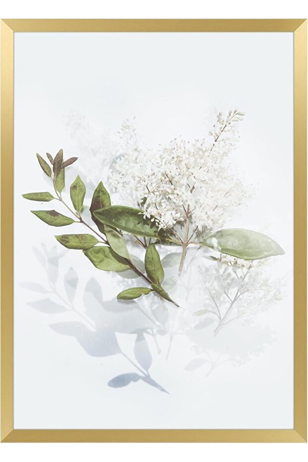 A4 Metal Picture Frame 8.3 x 11.7 in - Gold (1-Pack)