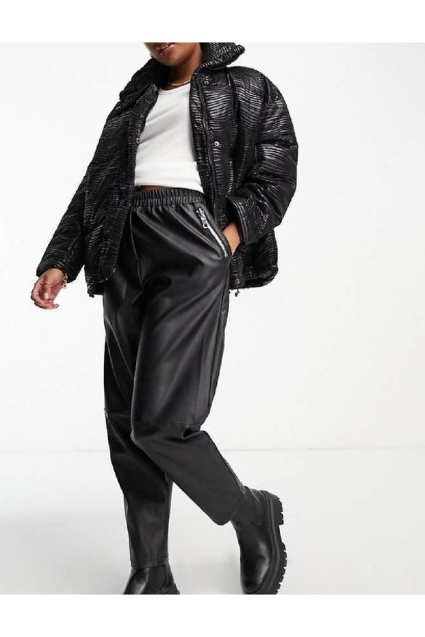 Geaca Oversize, Negru