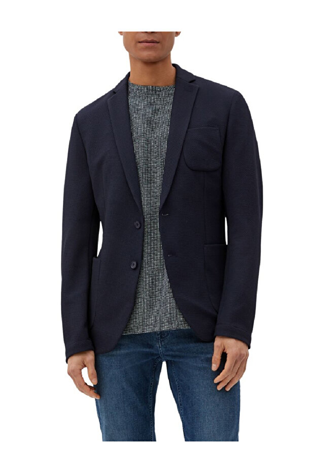 Jacket, Dark navy blue - 1