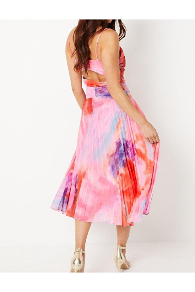 Rochie medie, roz - 2