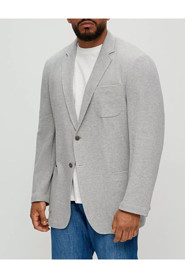 Jacket, Grey - 1