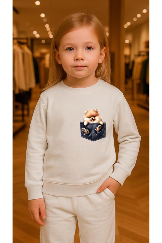 Children's Suit Sweatshirt Mars Printed Girls Boys Crew Neck3 4-5-6-7-8-9-10-11-12Years