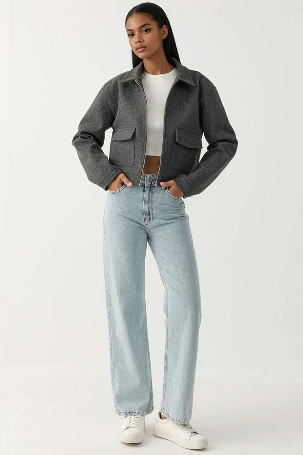 سترة قصيرة بسحاب - 5