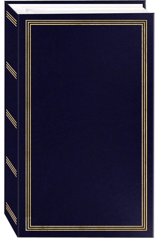 Photo Album, 504 Pockets 4"X6", Navy Blue, STC-504