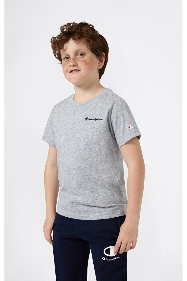 Short-Sleeve Tee Children's Gray T-Shirt - 307323-Em021