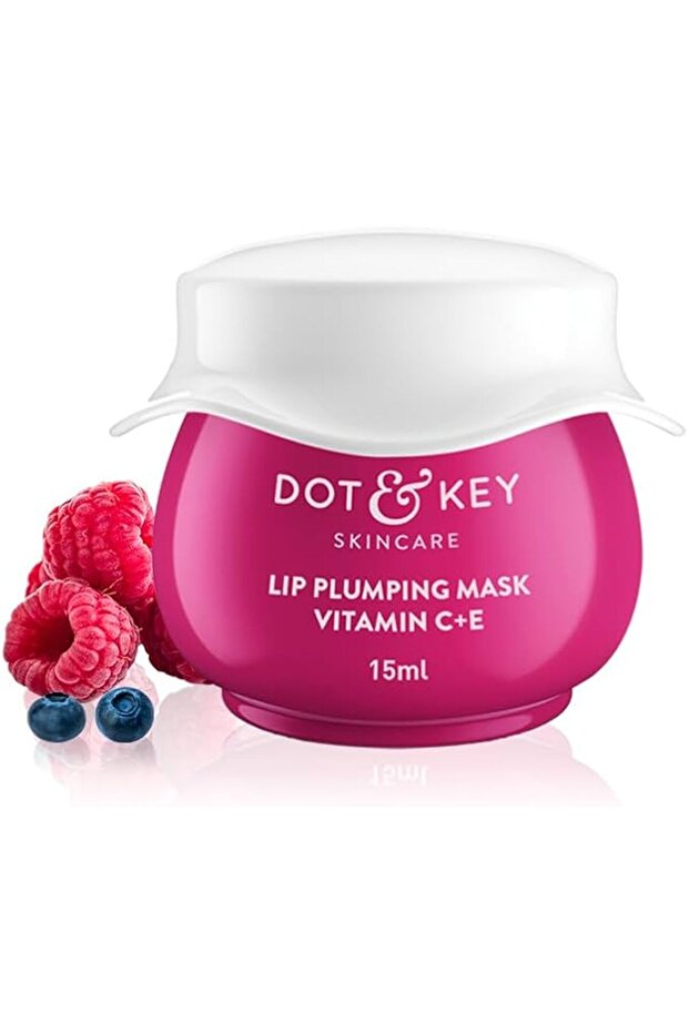 Dot & Key Vitamin C + E Lip Plumping Sleeping Mask 15 ML