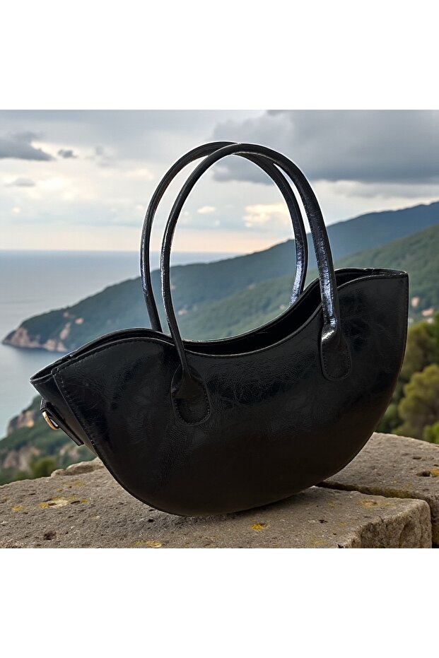 Fora Model Zipper Closure Women's Hand Shoulder Bag