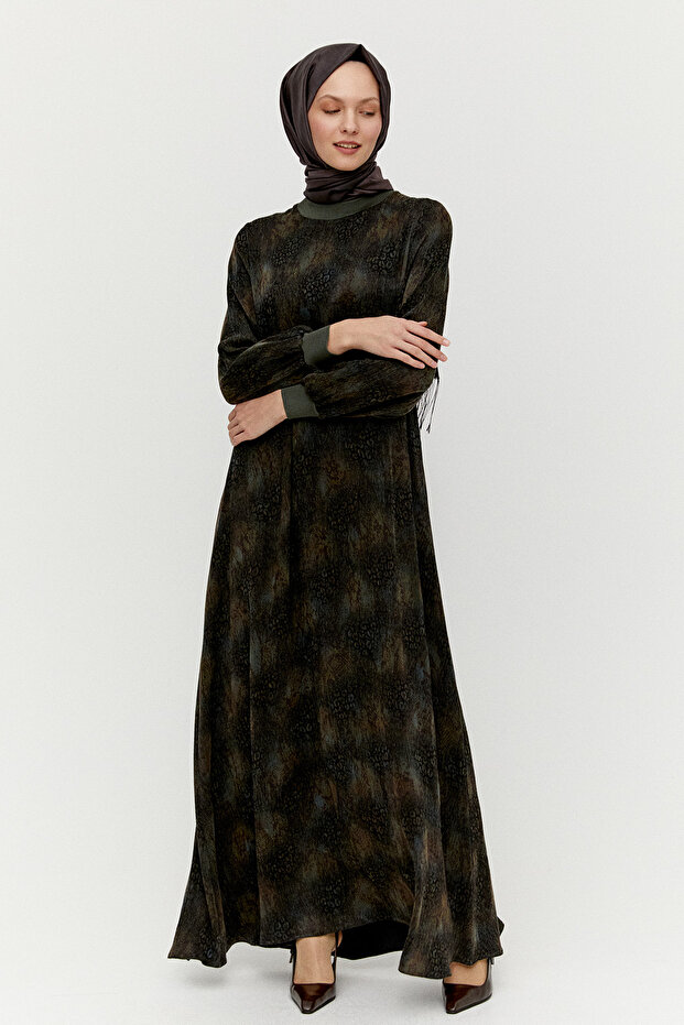 Yelekli Elbiseli İkili Takım - 7