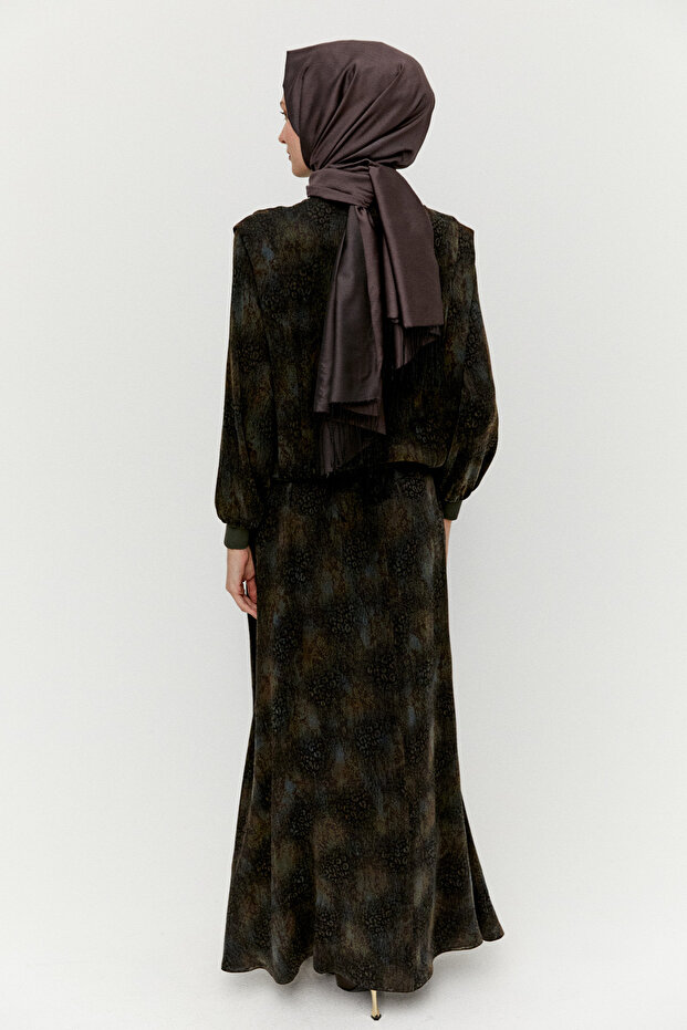 Yelekli Elbiseli İkili Takım - 5