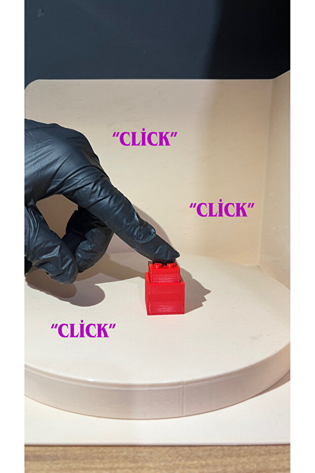 Yapı Oyuncak modelli tuş clicker - 1