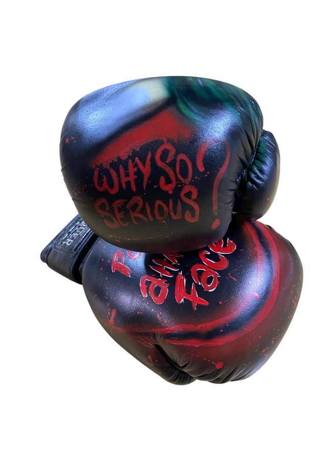 Custom Made Hero Joker 2 Deri Boks Eldiveni (BLACK EDİTİON) - 5