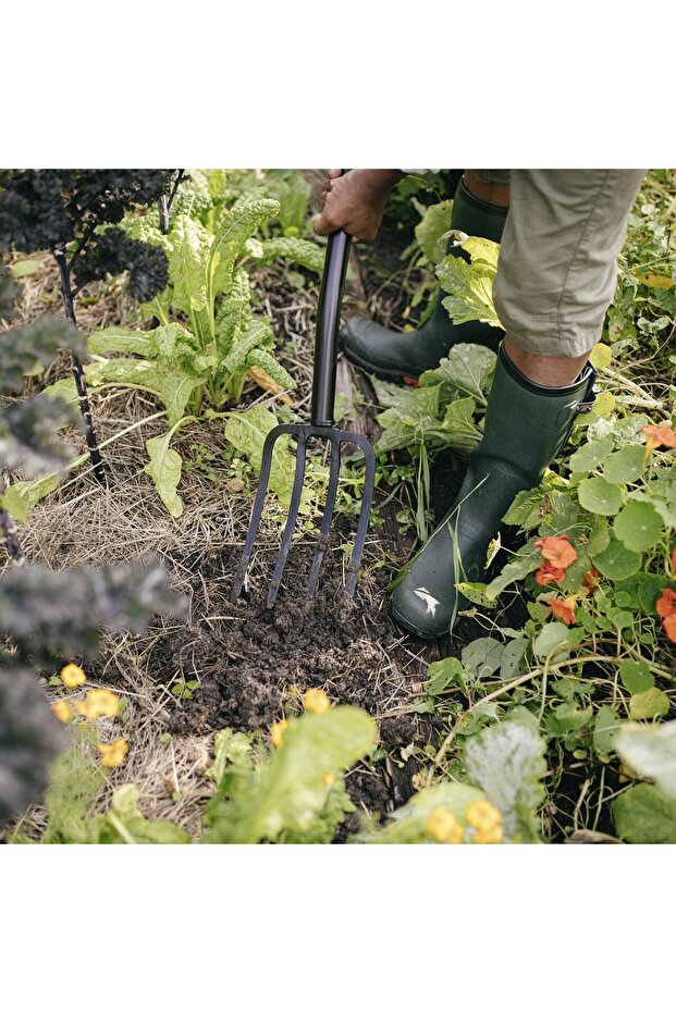 Metal garden fork, Solid - 4