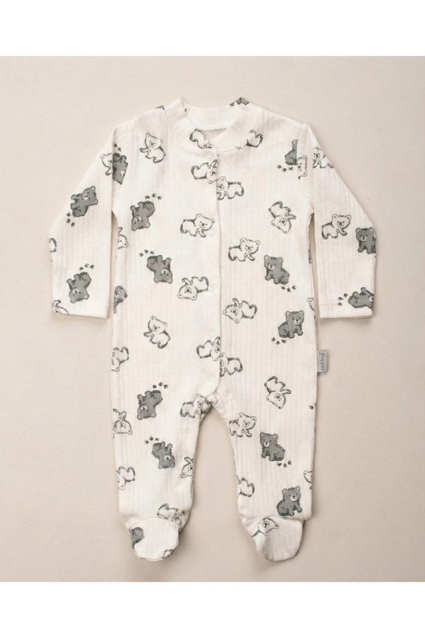 Girl Boy Newborn Baby Booties Snap-On Jumpsuit 3 Months 6 Months