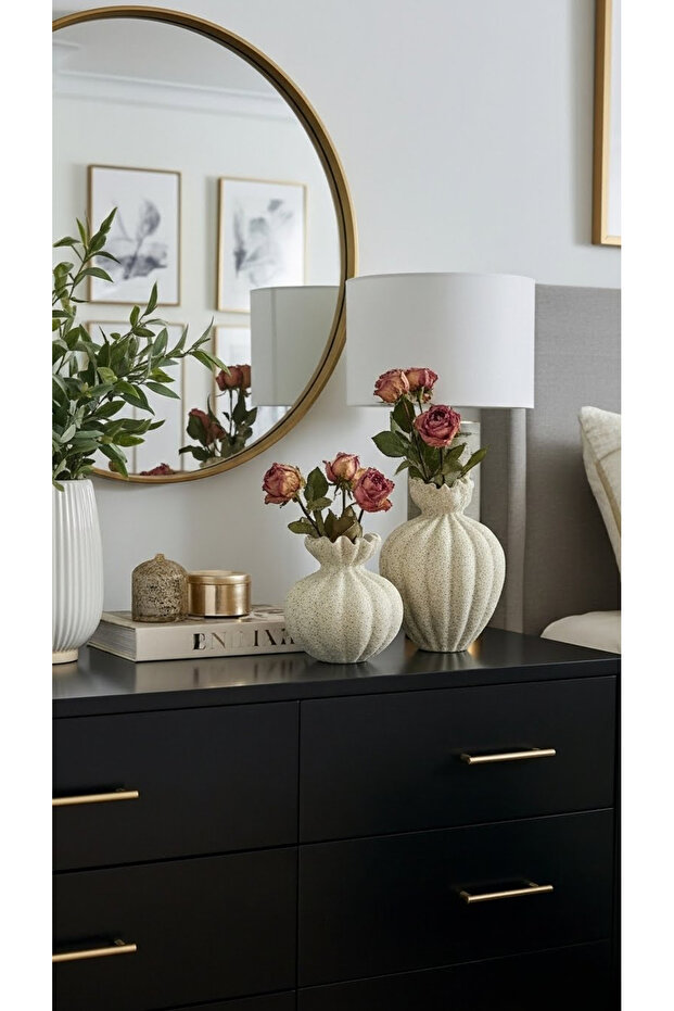 مزهرية فازة ديكور بتصميم انيق - 1