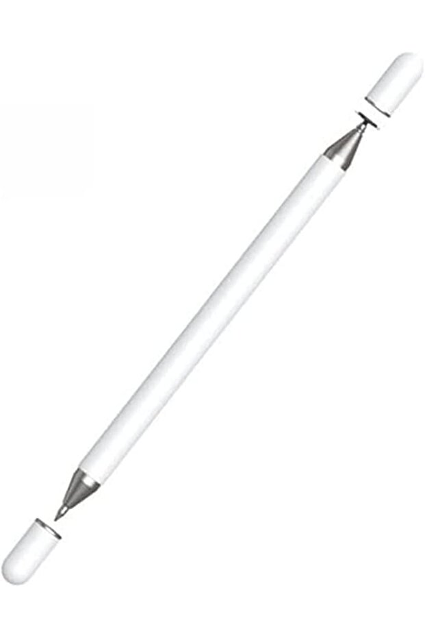 Pencil One 2 In 1 Passive Stylus With Magnetic Cover, White