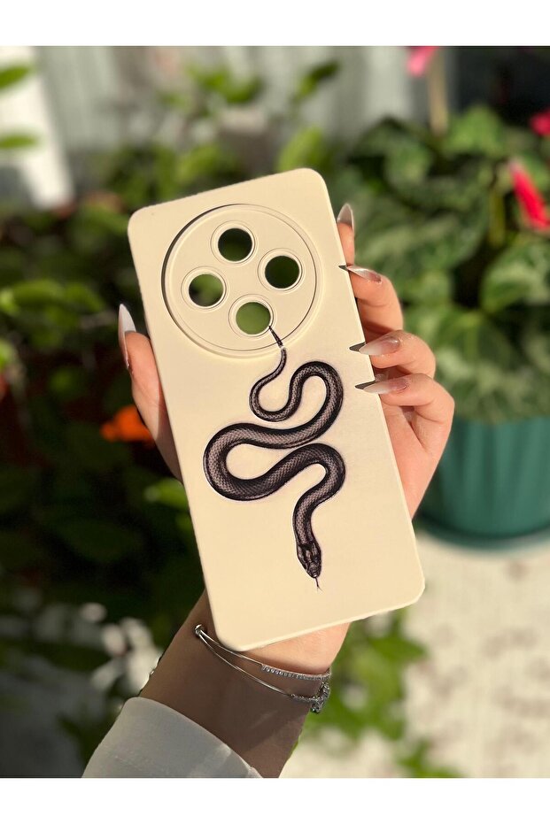 جراب هاتف مخملي من الداخل بنمط منتفخ متوافق مع كاميرا ريدمي 14C - 3