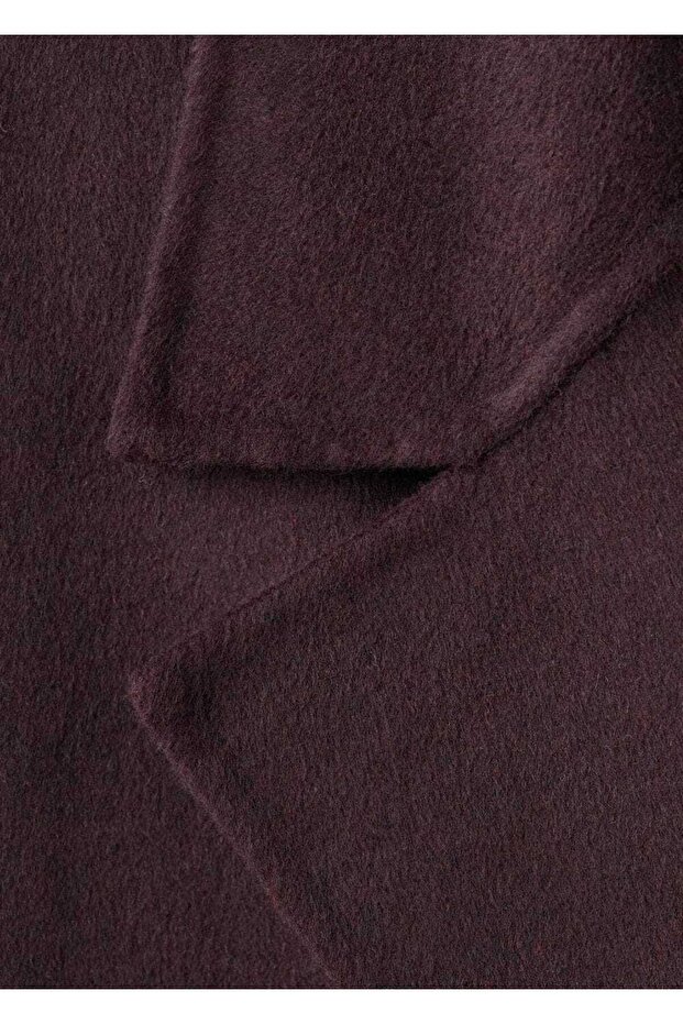 El yapımı oversize yün palto - 6