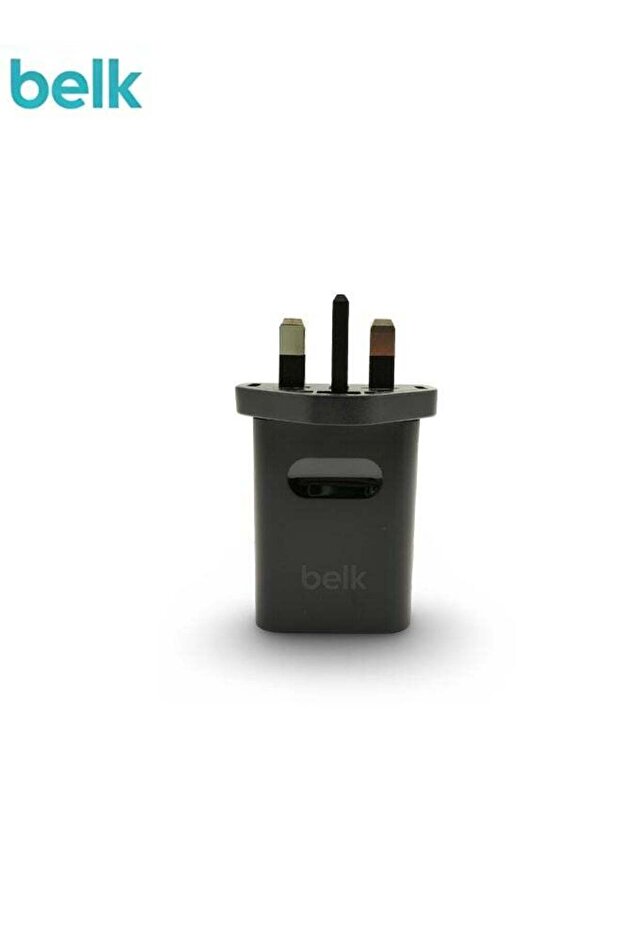 شاحن حائط USB مزدوج بقوة 12 وات - محول شحن سريع ثلاثي الدبابيس من المملكة المتحدة