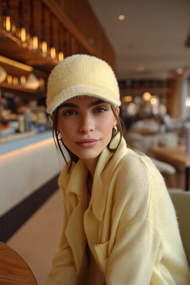 قبعة نسائية ذات حافة من Soft Shock Cap