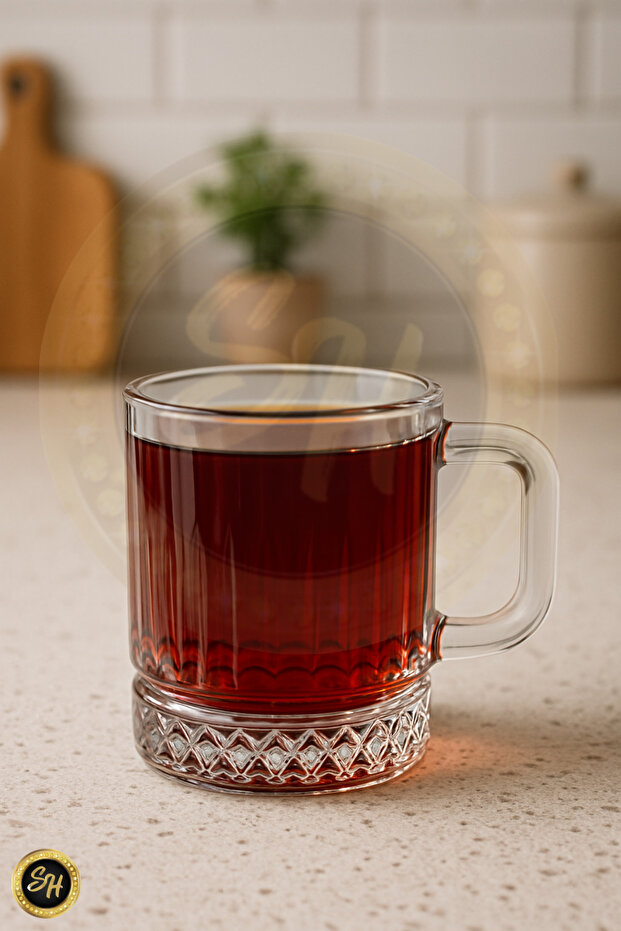 1 Piece - Oslo Glass with Handle Set 220 ml